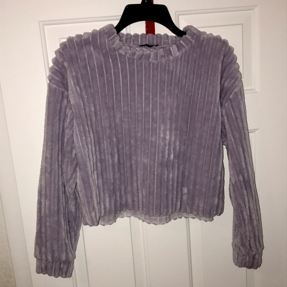 Iris Lavender cozy top